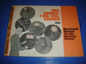 1982 Ford Bronco F100 F350 Courier Truck Electrical Vacuum Troubleshooting - Bild 1 von 2