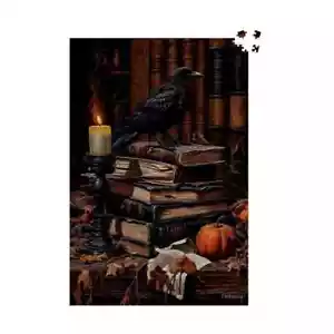Dark Academia Raven Puzzle: puzzle 500 pezzi per adulti di Durazza TN53 - Foto 1 di 3