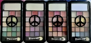 Lot of 4: NEW City Color 16 Eye Shadow 3 Lip Gloss Palette Kit Mirror (Sealed) - Picture 1 of 1