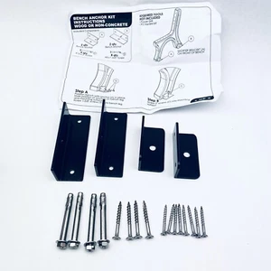 SURFACE MOUNT KIT FOR BENCHES (2) 4.5" & (2) 3" BRACKETS ABC9404 - Picture 1 of 5
