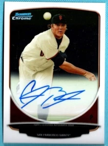 2013 Bowman Chrome Autograph Auto Clayton Blackburn Card # BCP-CBL - Picture 1 of 1
