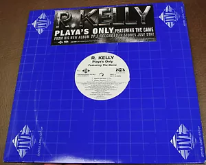 R. Kelly PLAYA'S ONLY FEAT. THE GAME 12" RAP SINGLE 2X DJ COPY JIVE ZOOMBA 2005 - Picture 1 of 1