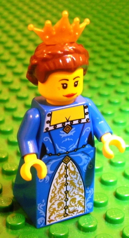 Lego Castle New Princess Minifig Lady Female Queen 7079 - Изображение 1 из 1