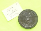 1797 Cartwheel Two 2 Penny Pence 2d - George III Copper Coin (No 25) 57.06g