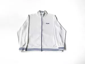 Vintage Y2K Reebok RBK White And Blue Track Jacket - Picture 1 of 6