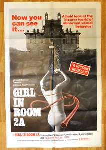 GIRL IN ROOM 2A - Prison in HELL - 27x41" - 1974 Original Movie Poster - Bild 1 von 1