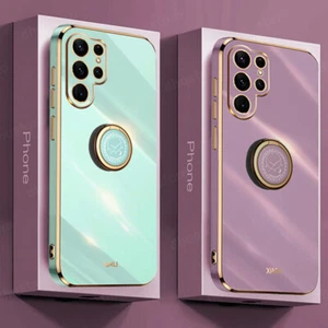 For Samsung A55 A16 A35 A15 A56 A36 A26 A54 Shockproof Rind Stand Case TPU Cover - Picture 1 of 15