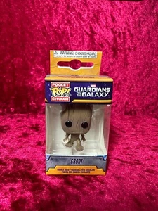 Pocket POP Keychain: GOTG - Groot from Funko! Bobble-Head As New Unopened Marvel - Picture 1 of 7