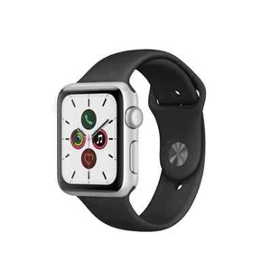 Apple Watch Series 5 - 40mm - GPS + Cellular - Aluminum Silver - Good - Zdjęcie 1 z 1