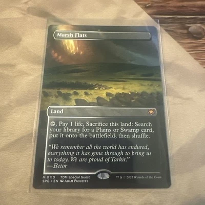 MTG Marsh Flats (Borderless) Special Guests Regular #0110 - Image 1 of 2
