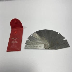 Starrett 269B Set di calibri conici da 0,500" a 1.000" 10 foglie in busta originale - USA - Foto 1 di 5