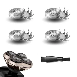 4 Pack Shaver Replacement Blades Compatible with Sku*l Shaver Pitbull Gold PR... - Picture 1 of 6
