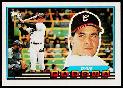 1989 Topps Big Dan Pasqua #44 Chicago White Sox - Image 1 of 2