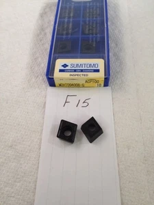 10 NEUE SUMITOMO WDXT 094008-G HARTMETALL-EINSÄTZE. GRADE: ACP100. (F15) - Bild 1 von 1