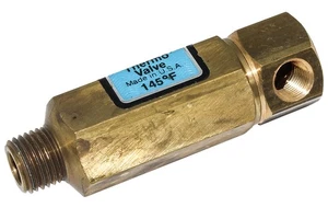 Cat Pumps thermo valve 145 degree 1/4" male npt w 1/8"female CAT-THERMO145 - Picture 1 of 1