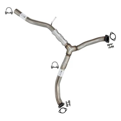 Tubo de escape de acero inoxidable para: Mazda CX-9 2007 3,5 L y 2008-2015 CX-9 3,7 L Foto 1 de 4