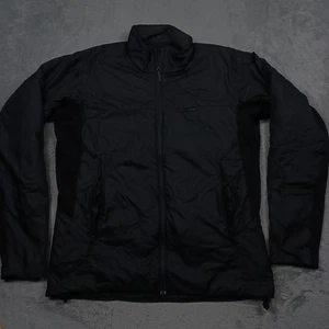 Arcteryx Jacket Mens Large Black Full Zip Pockets Outdoor Minimal Nylon - Picture 1 of 12