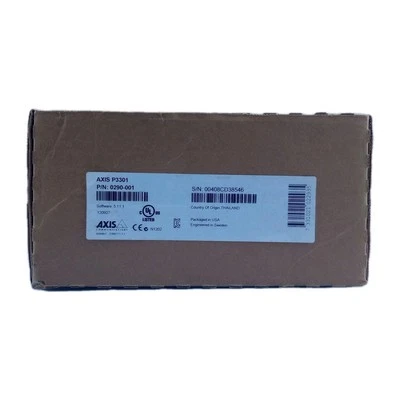 Axis P3301 Dome Network IP POE Surveillance Security Camera P/N: 0290-001 - Image 1 of 4