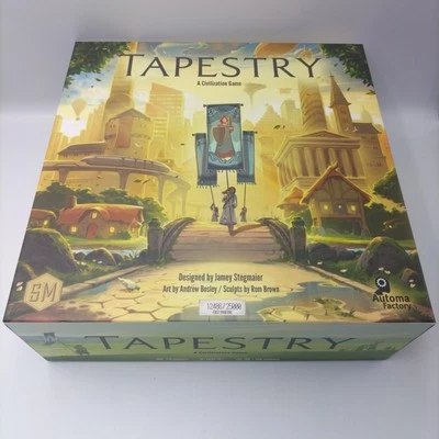 Tapestry Board Game: Stonemaier Games Kickstarter 1st edition - Image 1 of 4