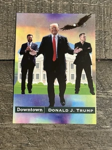 President Trump Downtown Custom Card 47th President MAGA - Picture 1 of 2