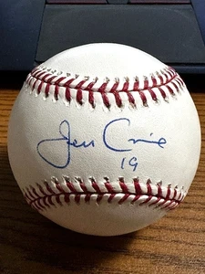 JEFF CONINE 2 SIGNED AUTOGRAPHED OML BASEBALL!  Marlins, Orioles, Royals!  BAS! - Picture 1 of 2