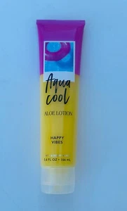 Bath And Body Works Happy Vibes Aqua Cool Aloe Lotion 5,6 Oz. - Bild 1 von 4
