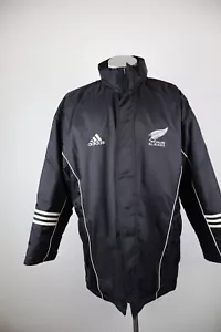 ADIDAS RUGBY ALL BLACKS GIUBBINO UOMO TG XL MAN SPORT JACKET CASUAL VINTAGE - Foto 1 di 12