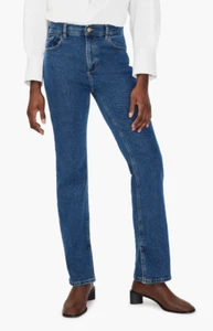 DL1961 L64816 Womens Blue Patti High Rise Straight Leg Jeans Size 26 - Picture 1 of 3