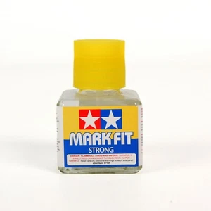 Solución de calcomanías fuertes Tamiya 87135 Mark Fit 40 ml - envío rápido a EE. UU. 100% genuino - Imagen 1 de 1