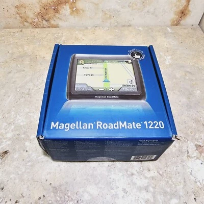 Magellan Roadmate 1220 GPS Receiver with Mount & Charger Bundle - NIB - Image 1 of 4