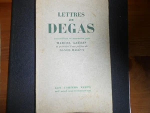BRIEF VON DEGAS /1931/ NUMMERIERT/ VON MARCEL GUERIN - Bild 1 von 3