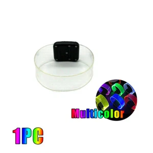 Halloween LED Luminous Bracelet Glow In The Dark Wristband Luminous Prop Decor - Picture 1 of 19