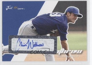 2008 Just Minors Just Auto Auto Chris Withrow #80 Auto