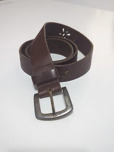 Cinturón Hipwear para mujer vintage corte láser mariposa cuero genuino  - Imagen 1 de 6