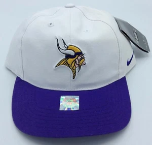 NFL Minnesota Vikings Nike Adult Structured Adjustable Cap NEW SEE DESCRIPTION - Picture 1 of 5