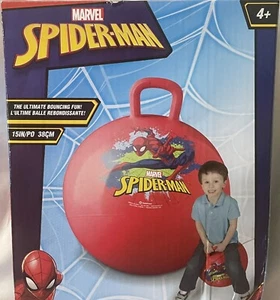 Marvel Spider-Man Hopper Bola de Rebote Niños Inflable Hedstrom 15 pulgadas NUEVO - Imagen 1 de 4