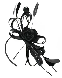 Dima Sinamay Rose Grande Boda Fascinadora Damas Carreras de Día Royal Ascot - Imagen 1 de 17