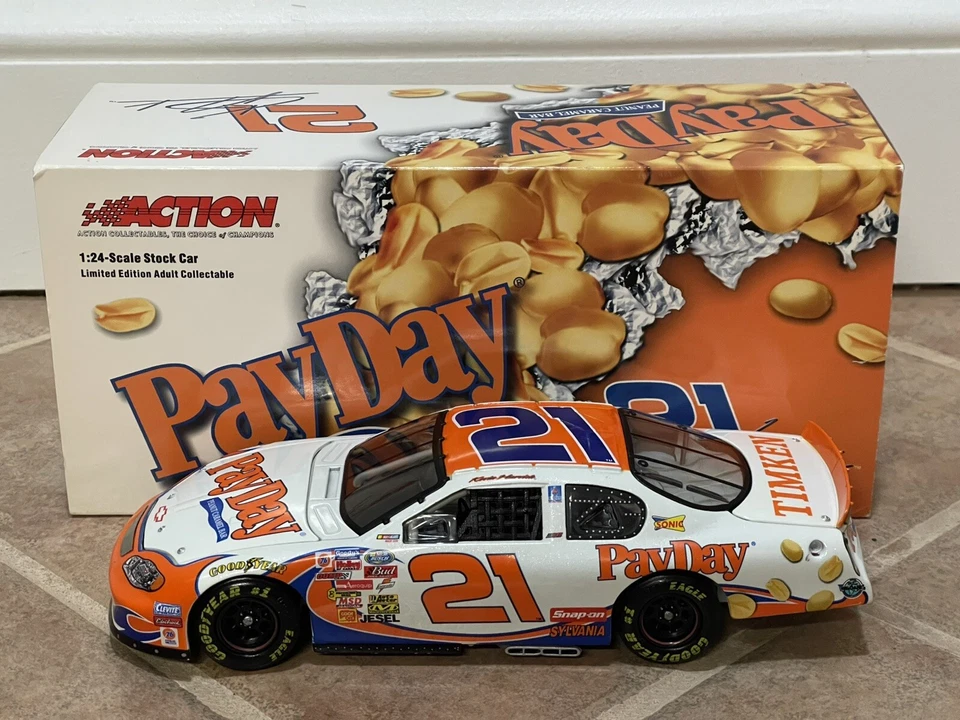 Action #21 Payday 2003 Monte Carlo Kevin Harvick 1/24 Diecast MIB 1 0f 12 888