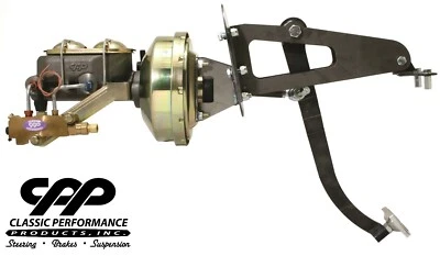 49-54 Chevy Belair Styleline Fleetline Firewall 8" Power Brake Booster Disc Drum - Image 1 of 4