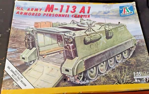 Vintage Italeri 1/35 M-113A1 Armored Personnel Carrier kit No 276 open box READ - Picture 1 of 10