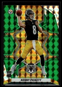Panini Mosaic #270 2022 Kenny Pickett mosaico verde Prizm novato - Imagen 1 de 2