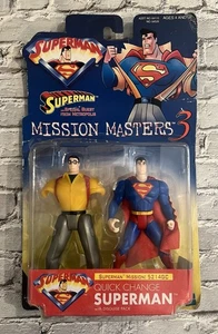Figura de acción Hasbro Superman Mission Masters 3 2001 cambio rápido - Imagen 1 de 5