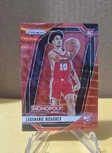 Panini Prizm Monopoly 2024 Zaccharie Risacher *Rookie Red Wave Prizm* #27 - Imagen 1 de 2