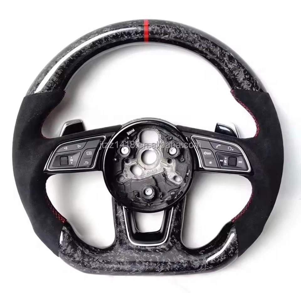 Volante carbono forjado audi s4 b9 Foto 1 de 1