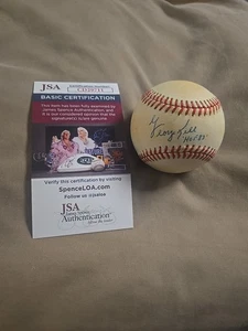 George Kell Autographed Baseball!! HOF!! TIGERS!! ROALB!! JSA!! - Picture 1 of 11