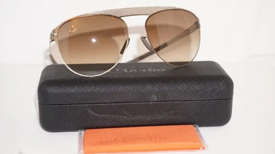 IC Berlin New Sunglasses Meike B Bronze Warm Grey Brown Sand 56 17 145 - Image 1 of 4