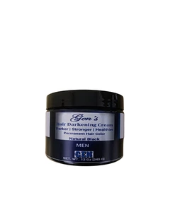 GEN's Hair Darkening Cream for Men | Natural Black | 340 G - Picture 1 of 8