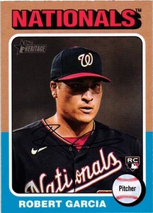 2024 Topps Heritage #118 Robert Garcia - Picture 1 of 2