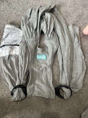 Portabebés Moby Wrap Recién Nacido Bebé Bebé Bebé 8-30 lb Multi-Posición Ajustable Foto 1 de 3