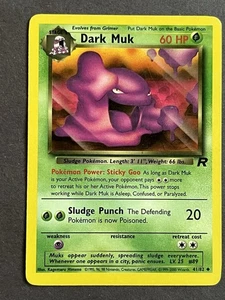 Dark Muk 41/82 Team Rocket Regular - Picture 1 of 6